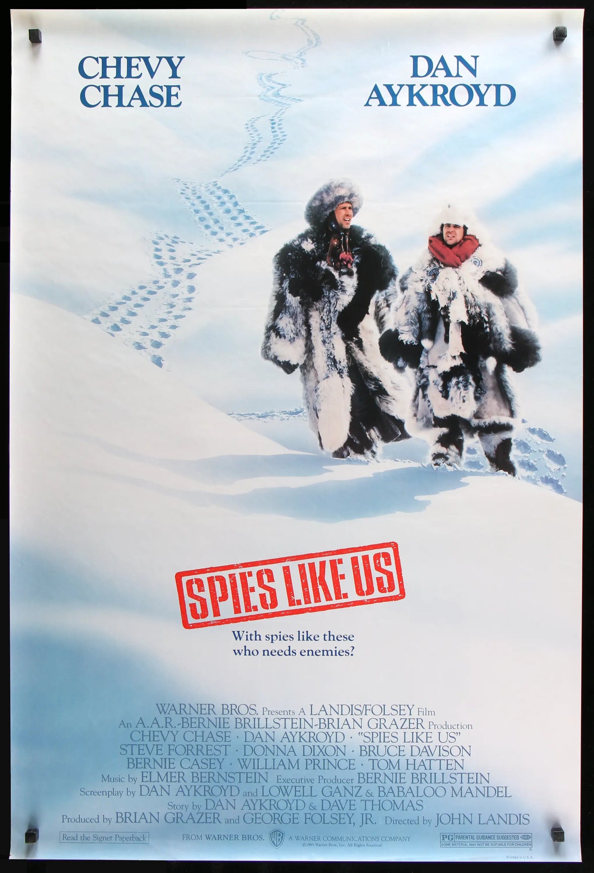 Spies Like Us (1985) original movie poster for sale at Original Film Art - Vintage Movie Posters