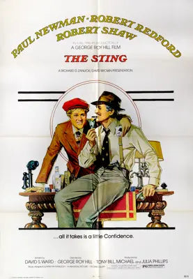 Sting (1973) original movie poster for sale at Original Film Art