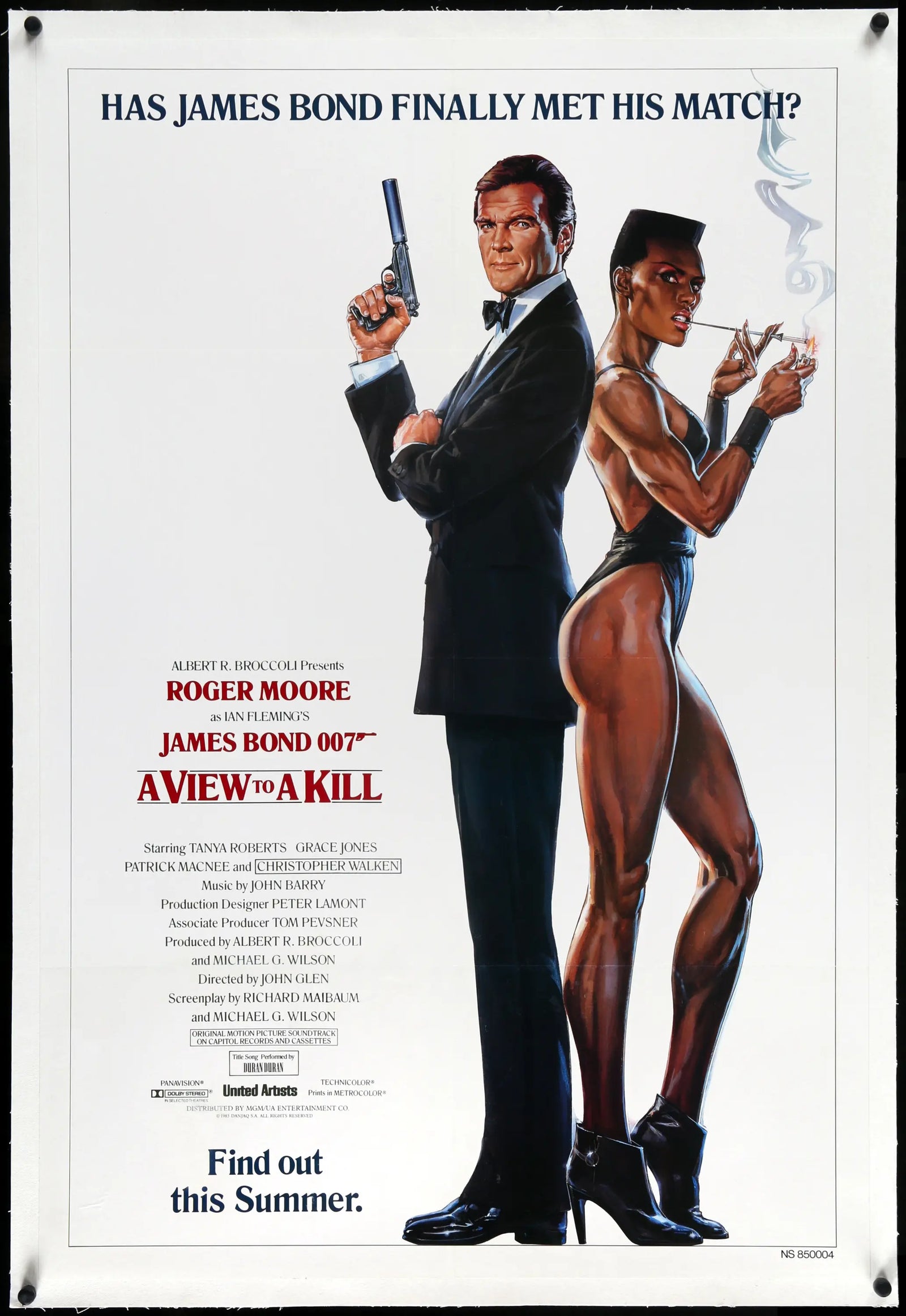 View to a Kill (1985) original movie poster for sale at Original Film Art - Vintage Movie Posters