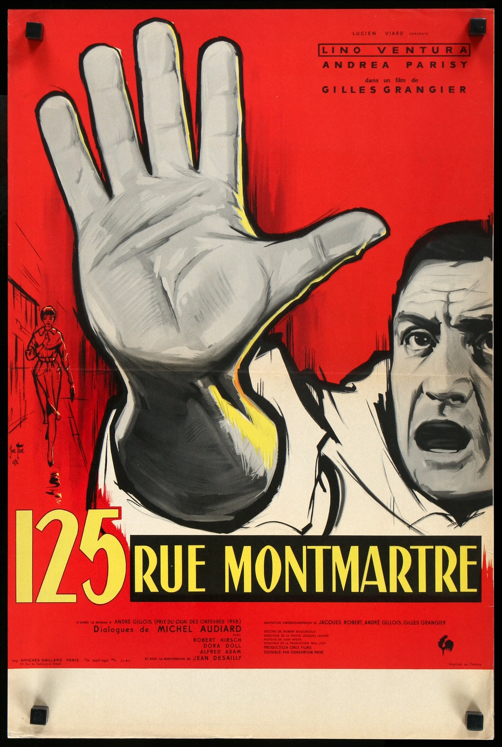 125 Rue Montmartre (1959) original movie poster for sale at Original Film Art
