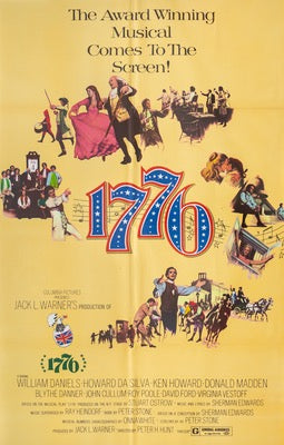 1776 (1972) original movie poster for sale at Original Film Art
