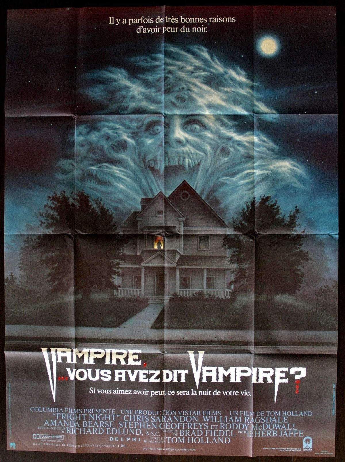 Fright Night (1985) original movie poster for sale at Original Film Art