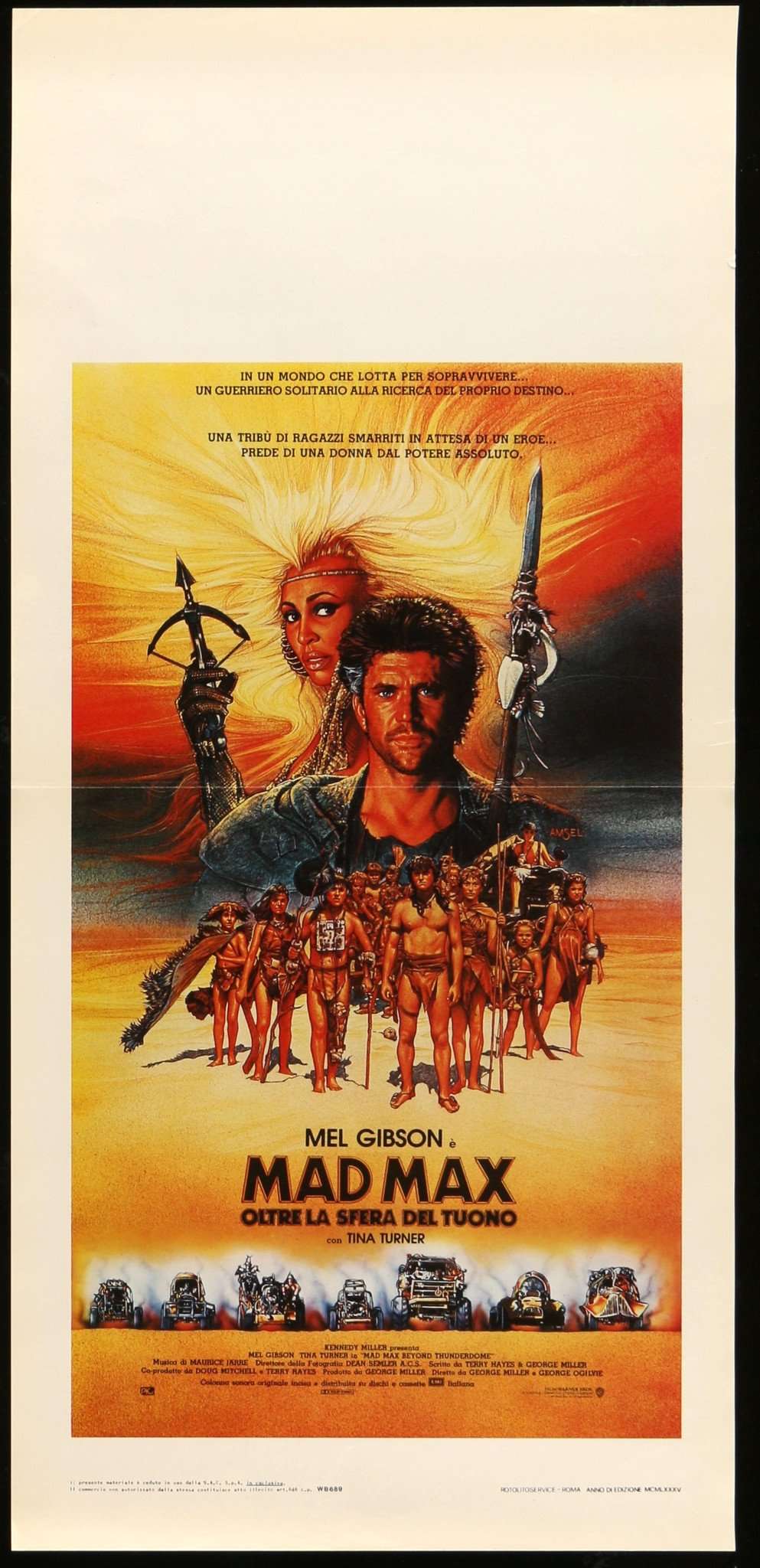 Mad Max Beyond Thunderdome (1985) original movie poster for sale at Original Film Art