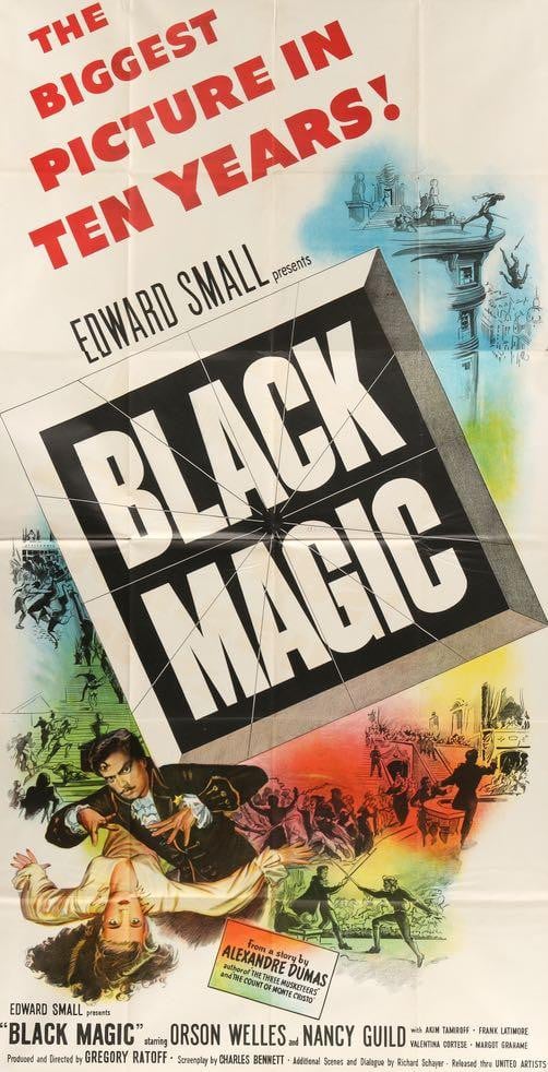 Black Magic (1949) original movie poster for sale at Original Film Art - Vintage Movie Posters