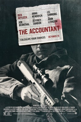 Accountant (2016) original movie poster for sale at Original Film Art - Vintage Movie Posters