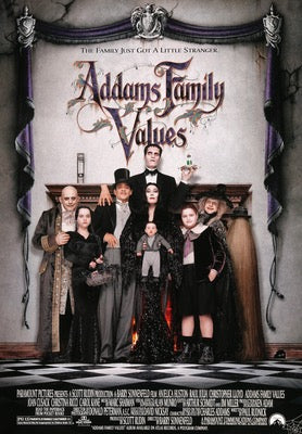 Addams Family Values (1993) original movie poster for sale at Original Film Art - Vintage Movie Posters