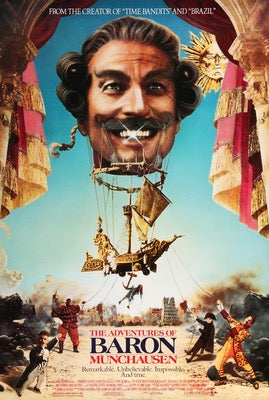 Adventures of Baron Munchausen (1988) original movie poster for sale at Original Film Art - Vintage Movie Posters