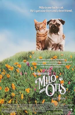 Adventures of Milo and Otis (1986) original movie poster for sale at Original Film Art - Vintage Movie Posters