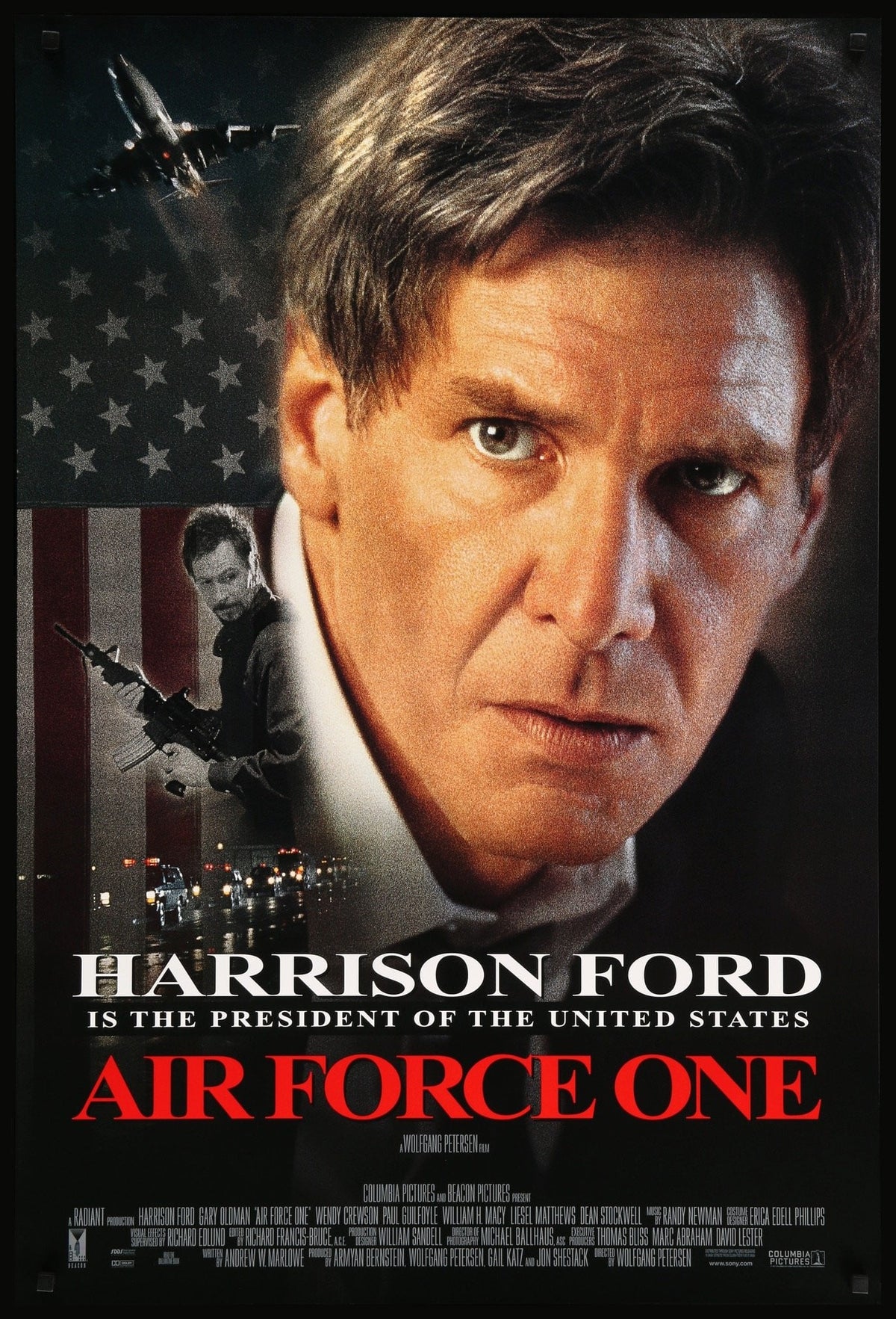 Air Force One (1997) original movie poster for sale at Original Film Art