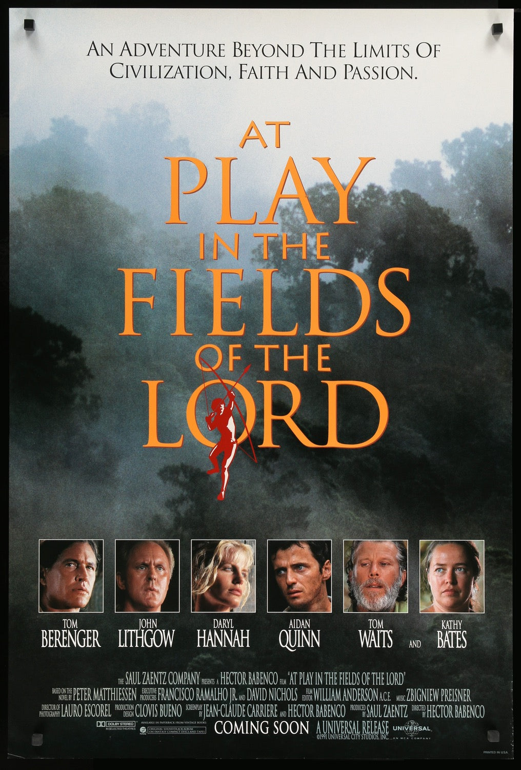 At Play in the Fields of the Lord (1991) original movie poster for sale at Original Film Art