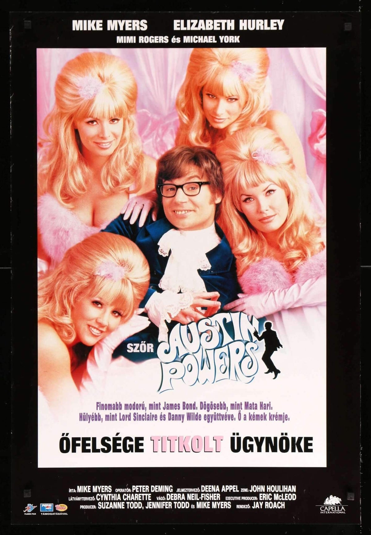 Austin Powers: International Man of Mystery (1997) original movie poster for sale at Original Film Art - Vintage Movie Posters