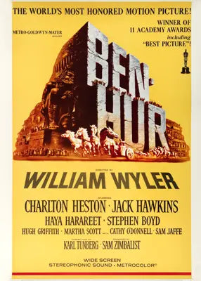 Ben Hur (1959) original movie poster for sale at Original Film Art