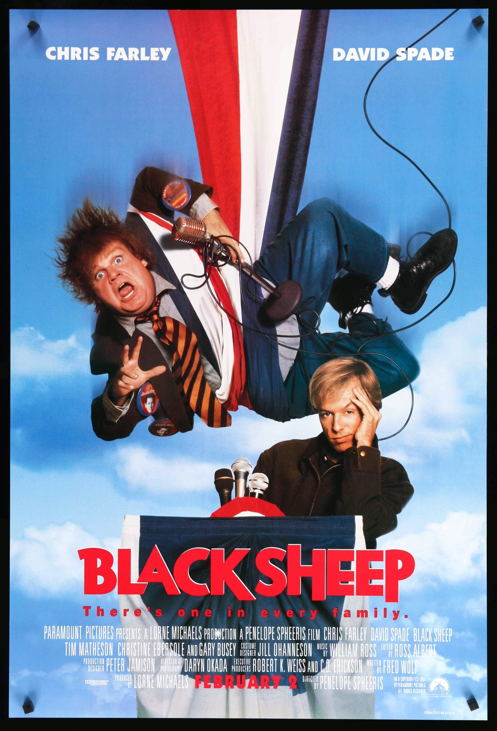 Black Sheep (1995) original movie poster for sale at Original Film Art