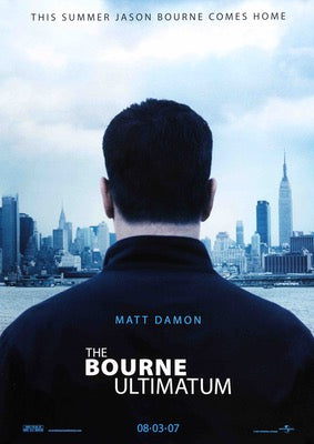 Bourne Ultimatum (2007) original movie poster for sale at Original Film Art