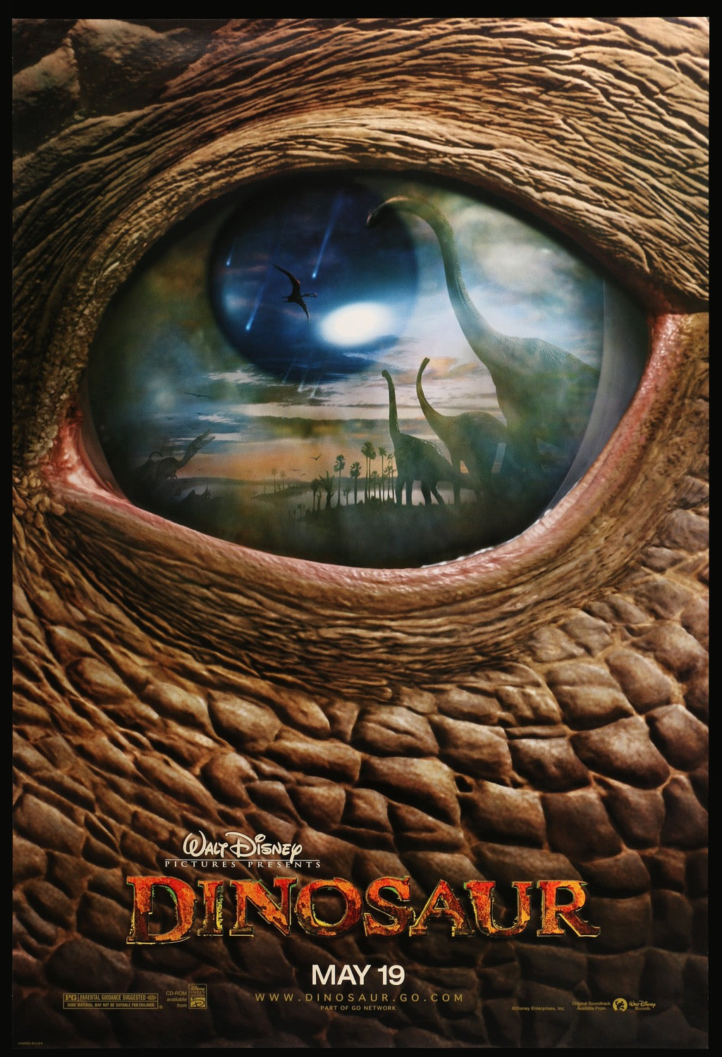 Dinosaur (2000) original movie poster for sale at Original Film Art