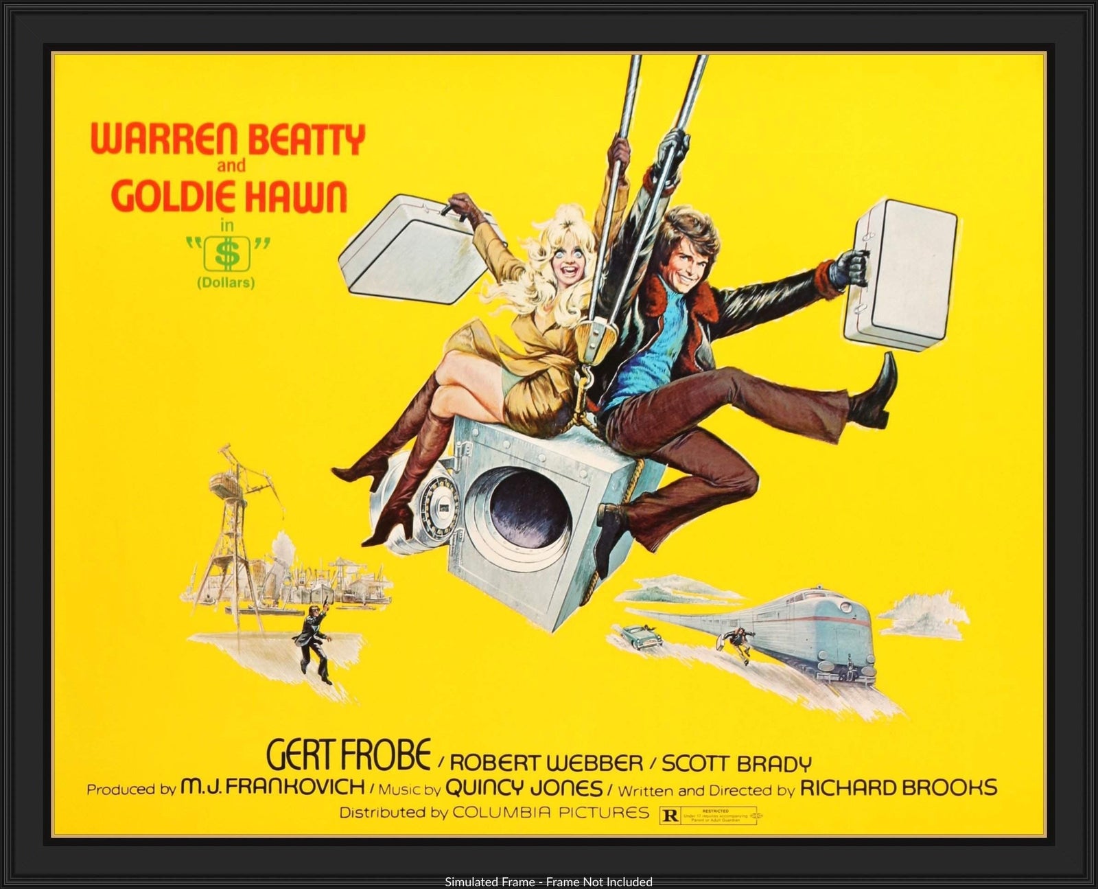 Dollars (1971) original movie poster for sale at Original Film Art - Vintage Movie Posters