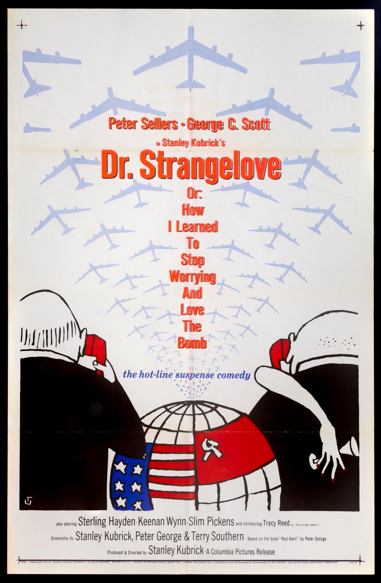 Dr. Strangelove or: How I Learned to Stop Worrying and Love the Bomb (1964) original movie poster for sale at Original Film Art - Vintage Movie Posters