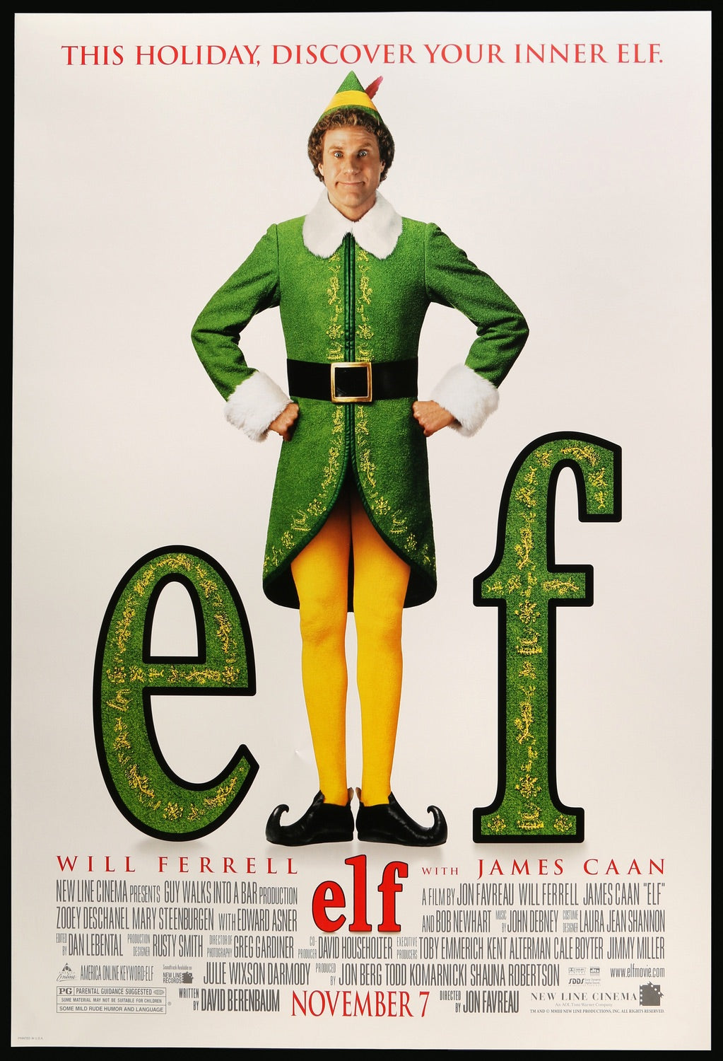 Elf (2003) original movie poster for sale at Original Film Art