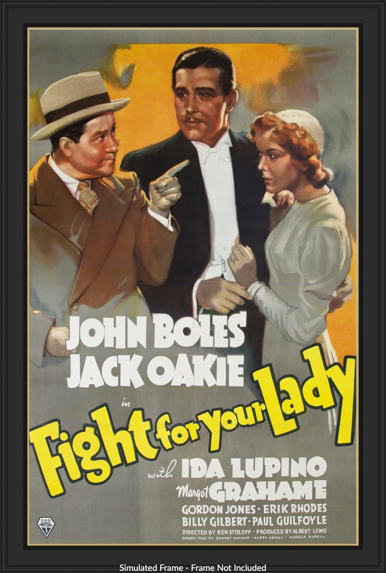 Fight for Your Lady (1937) original movie poster for sale at Original Film Art