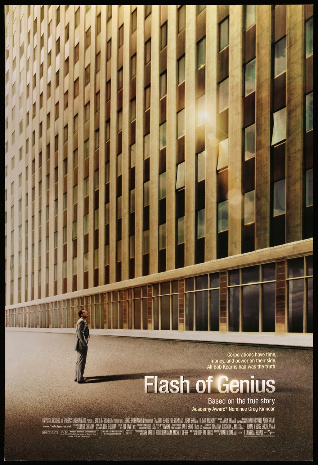 Flash of Genius (2008) original movie poster for sale at Original Film Art