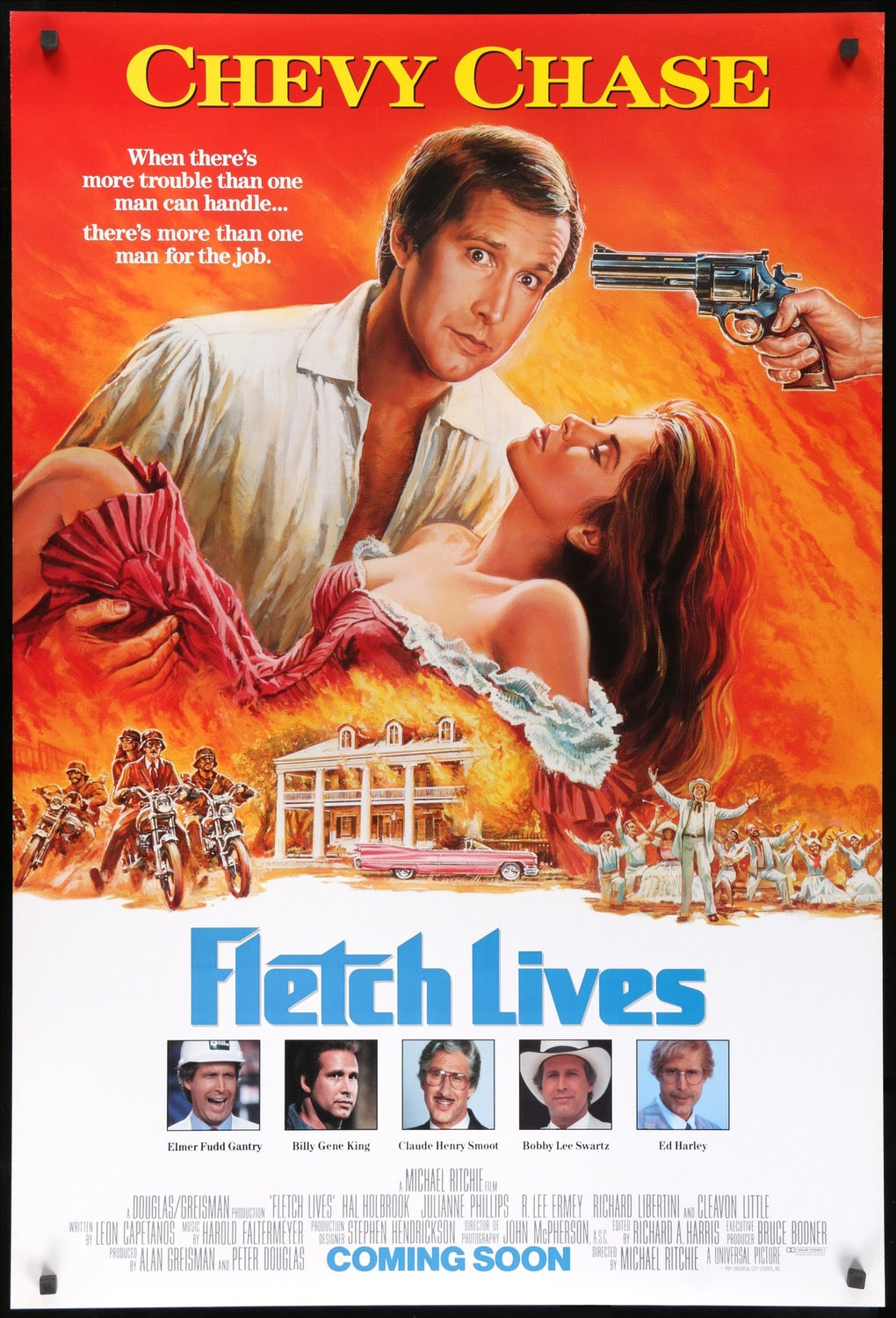 Fletch Lives (1989) original movie poster for sale at Original Film Art