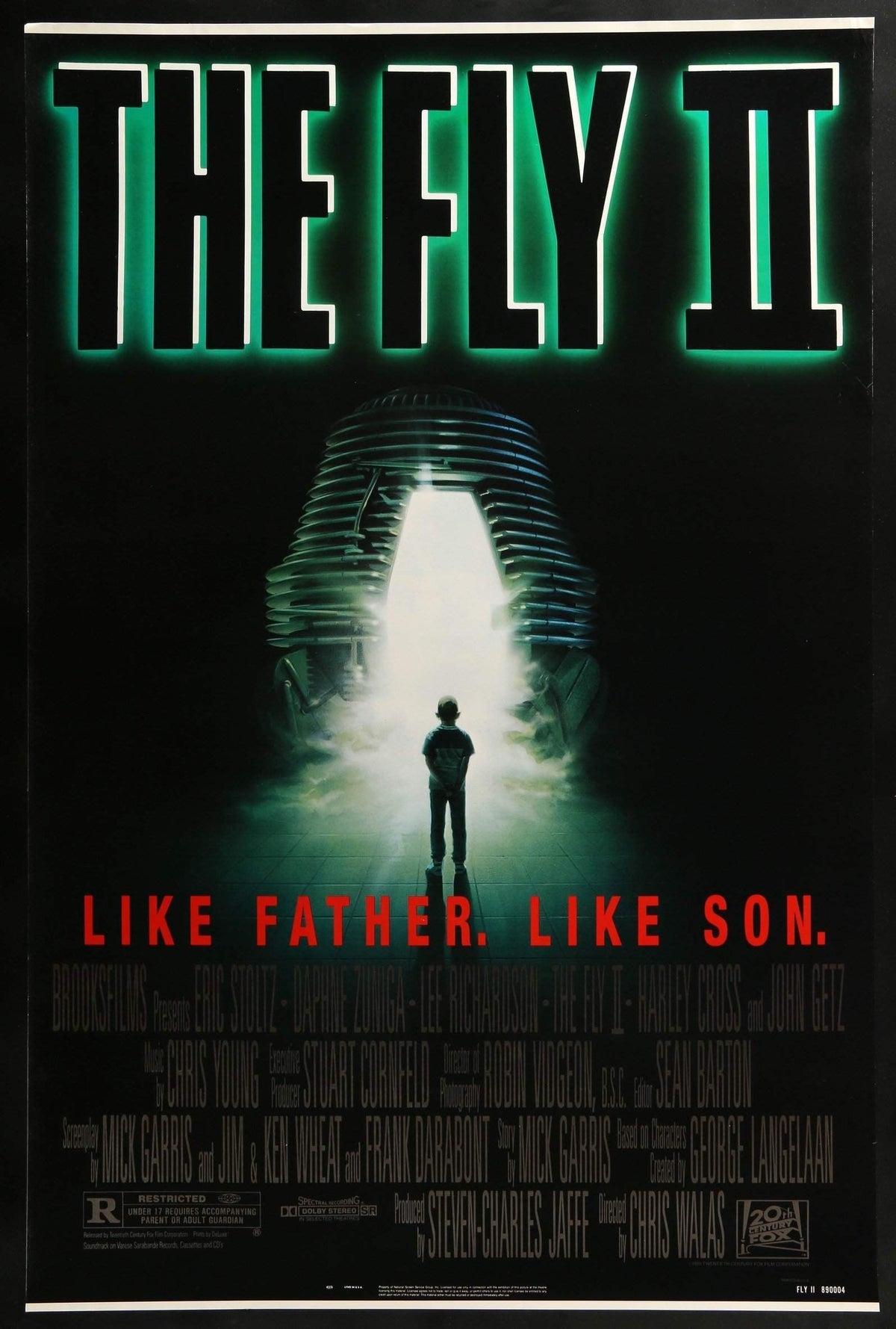 Fly II (1989) original movie poster for sale at Original Film Art