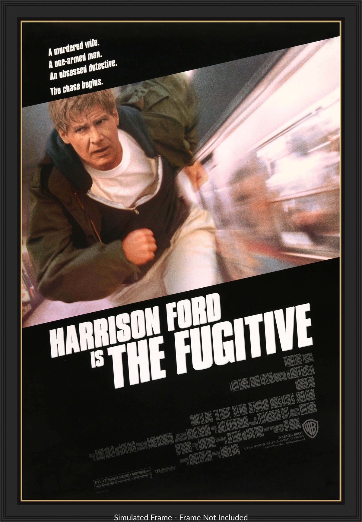 Fugitive (1993) original movie poster for sale at Original Film Art - Vintage Movie Posters