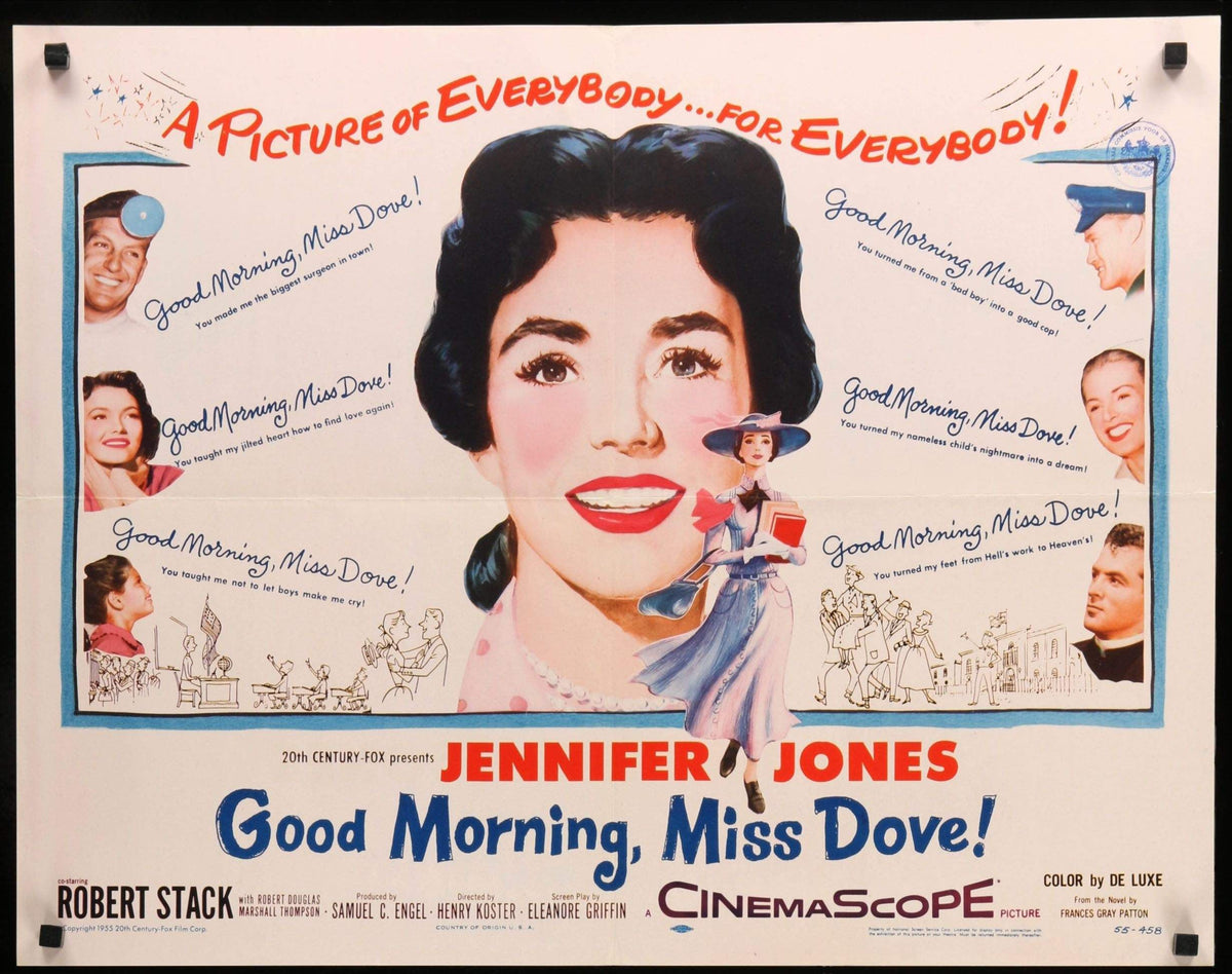 Good Morning, Miss Dove (1955) original movie poster for sale at Original Film Art