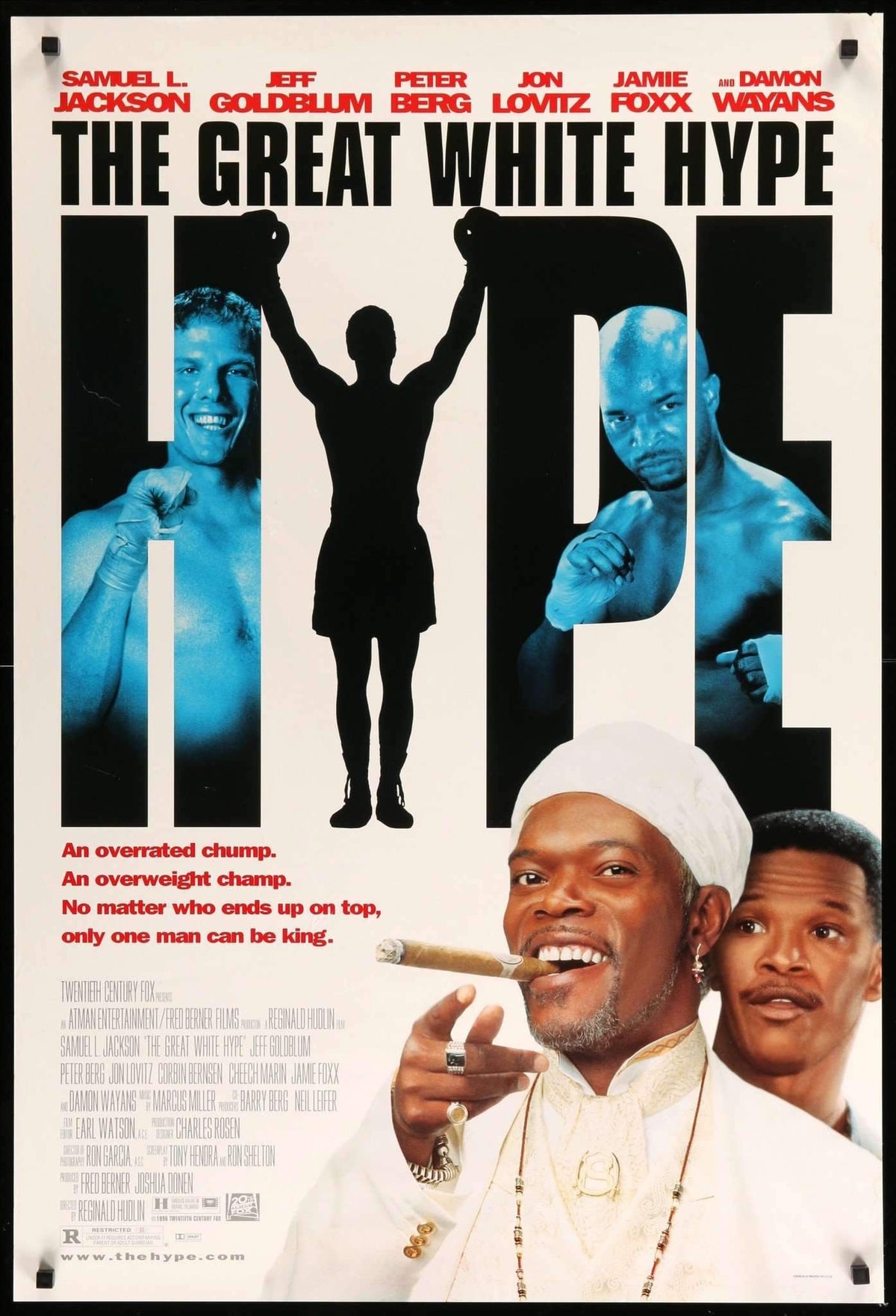 Great White Hype (1996) original movie poster for sale at Original Film Art