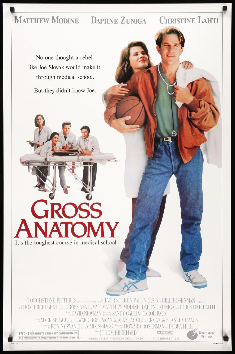 Gross Anatomy (1989) original movie poster for sale at Original Film Art - Vintage Movie Posters