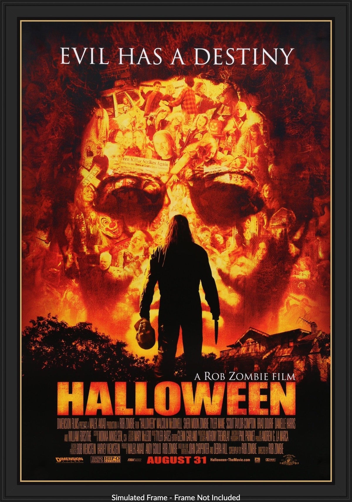 Halloween (2007) original movie poster for sale at Original Film Art - Vintage Movie Posters