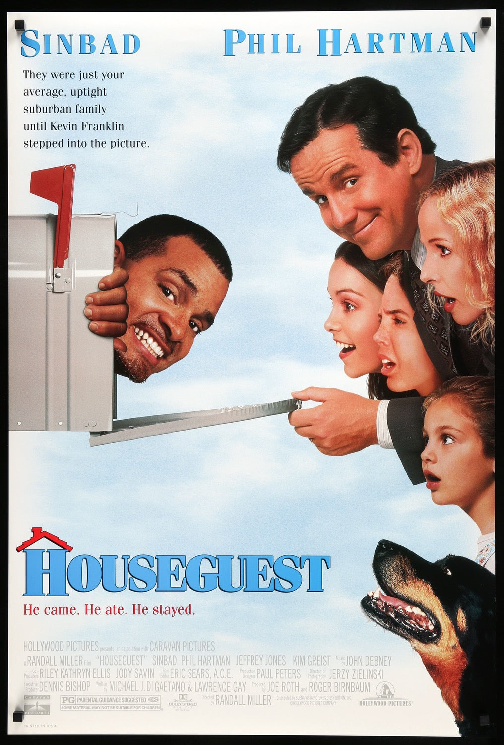 Houseguest (1995) original movie poster for sale at Original Film Art