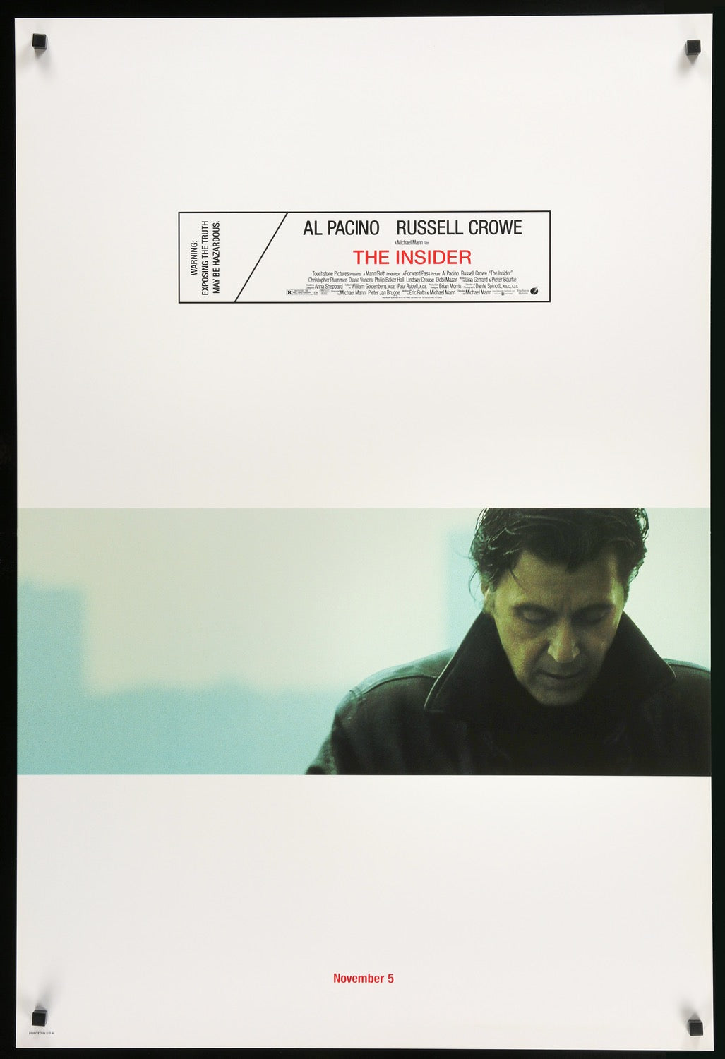 Insider (1999) original movie poster for sale at Original Film Art