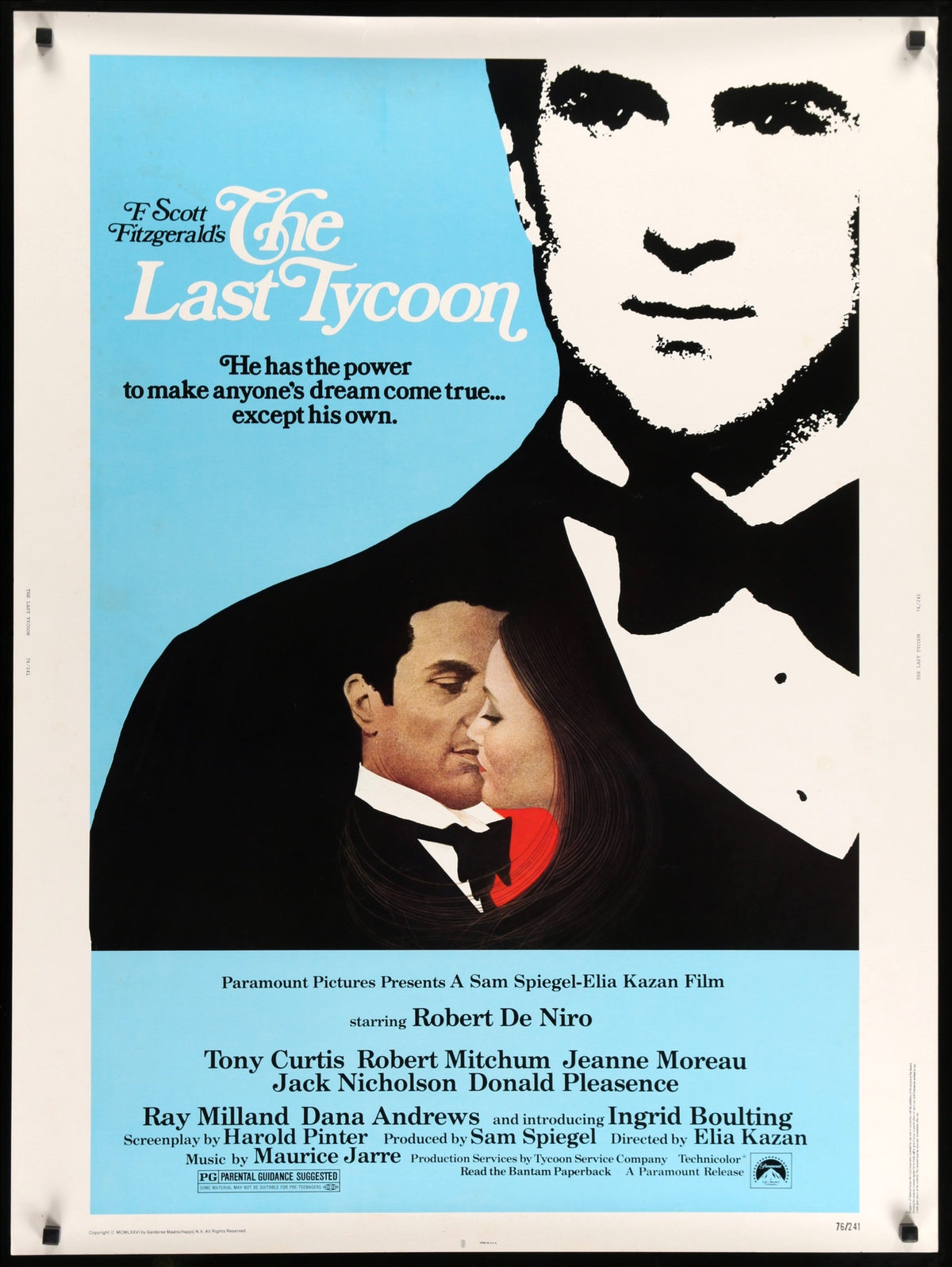 Last Tycoon (1976) original movie poster for sale at Original Film Art - Vintage Movie Posters