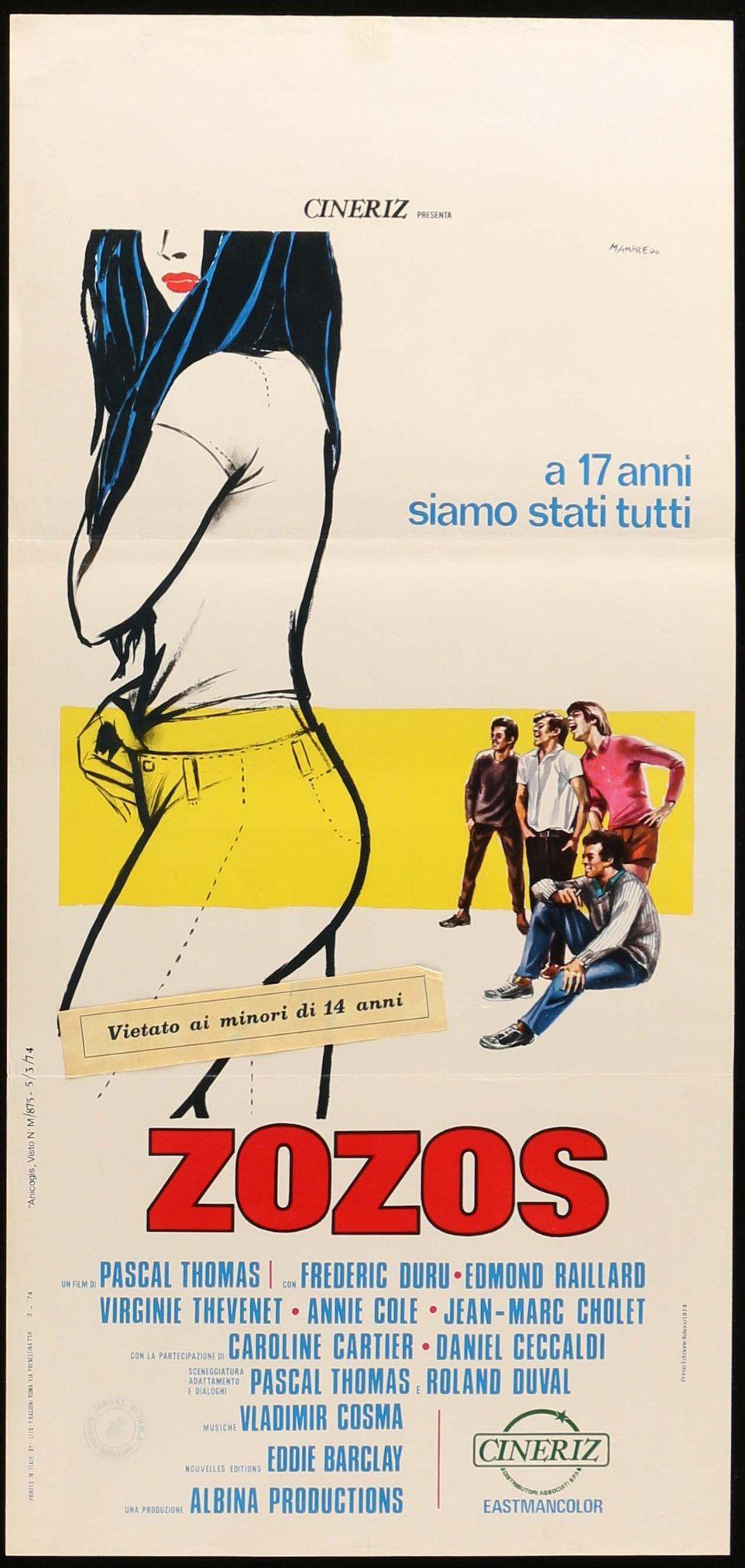 Les Zozos (1973) original movie poster for sale at Original Film Art