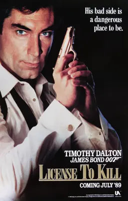 Licence to Kill (1989) original movie poster for sale at Original Film Art - Vintage Movie Posters