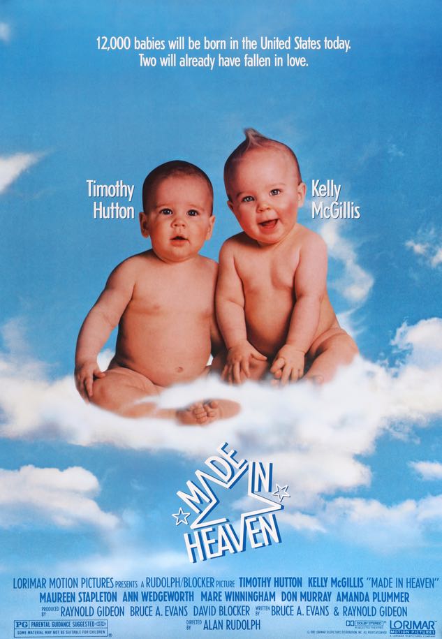 Made in Heaven (1987) original movie poster for sale at Original Film Art - Vintage Movie Posters