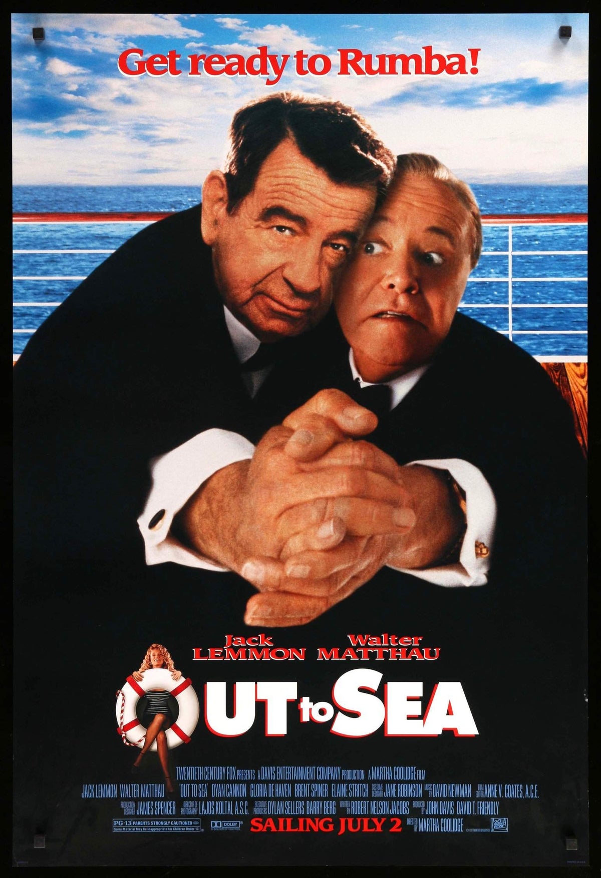 Out to Sea (1997) original movie poster for sale at Original Film Art