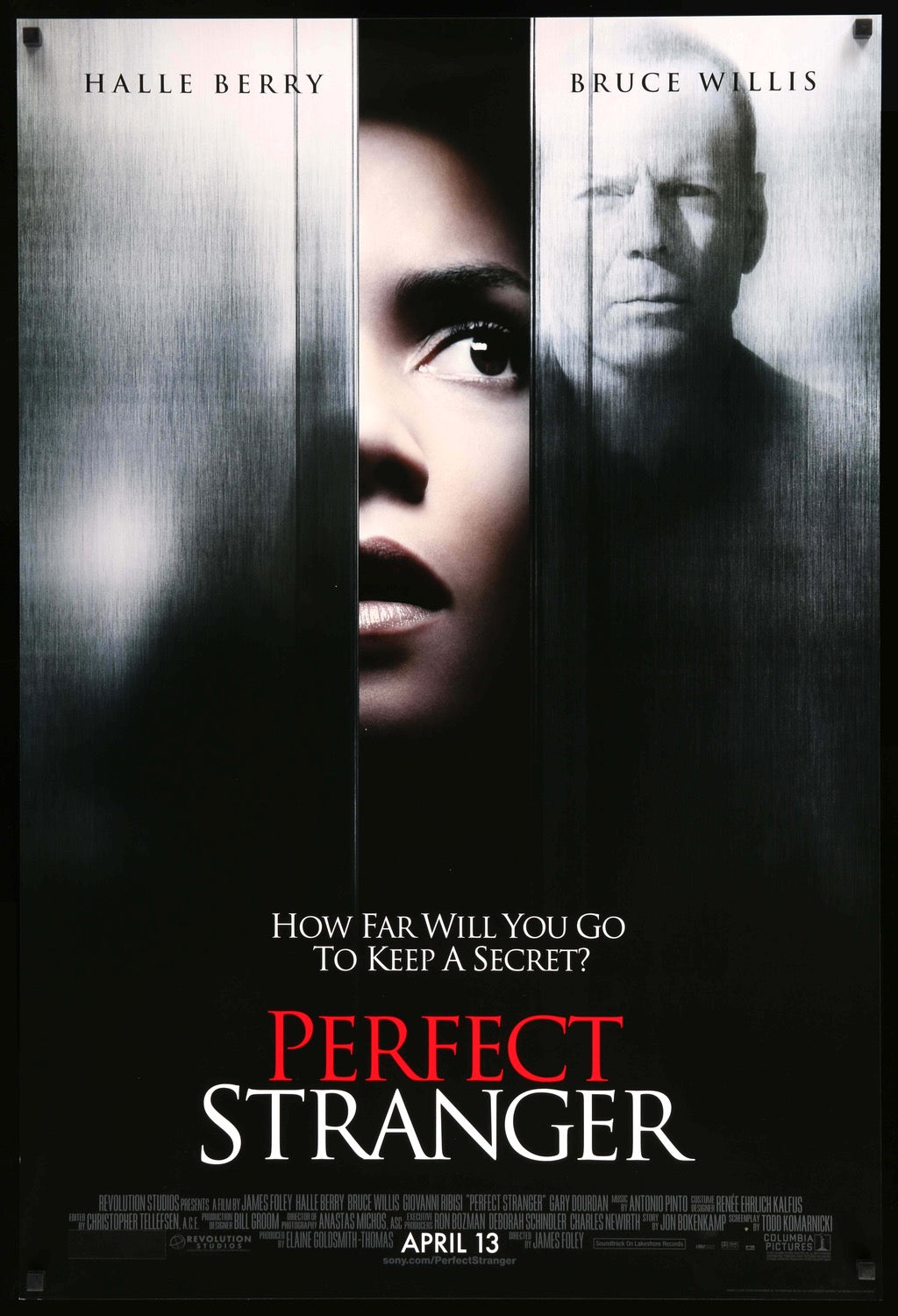 Perfect Stranger (2007) original movie poster for sale at Original Film Art