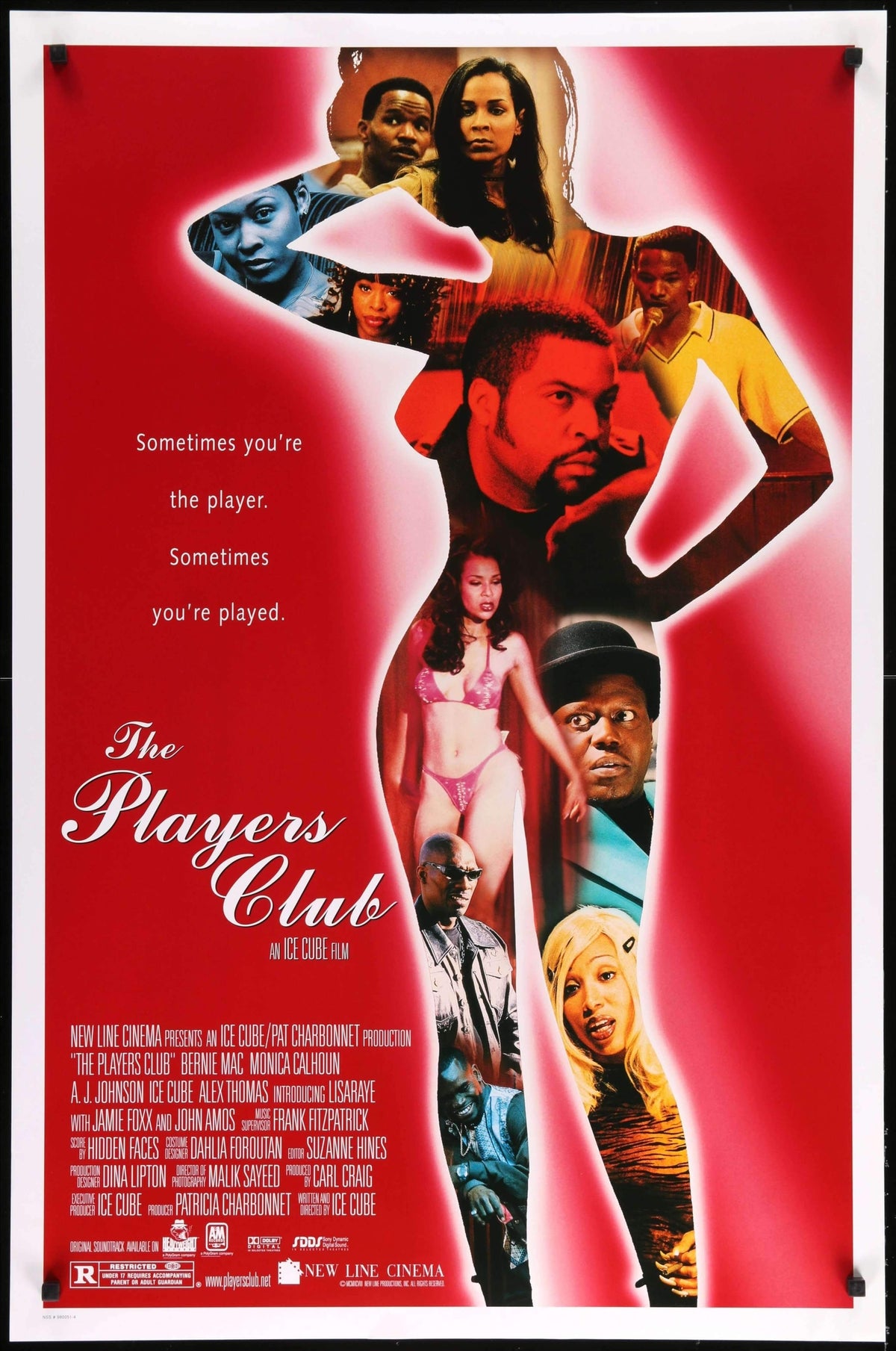 Players Club (1998) original movie poster for sale at Original Film Art - Vintage Movie Posters