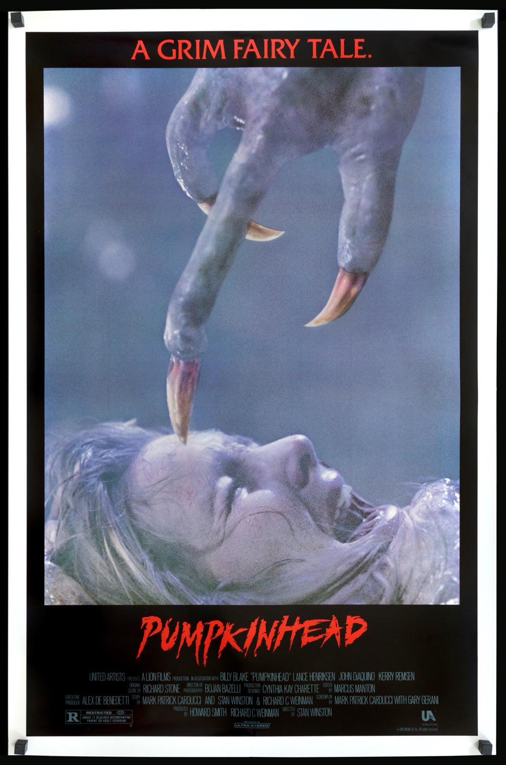 Pumpkinhead (1988) original movie poster for sale at Original Film Art - Vintage Movie Posters