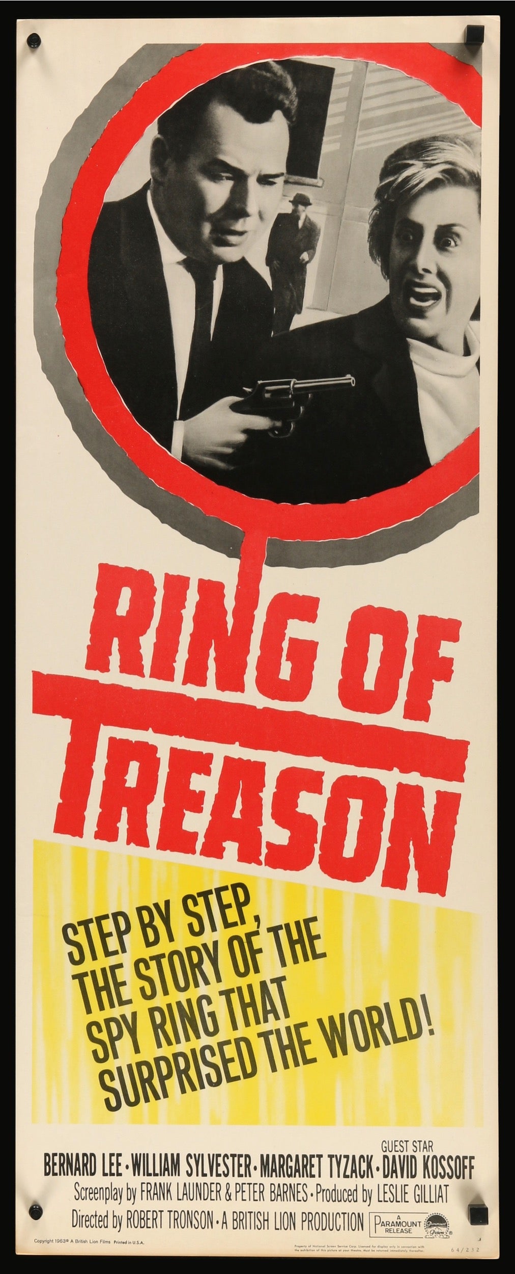 Ring of Treason (1964) original movie poster for sale at Original Film Art