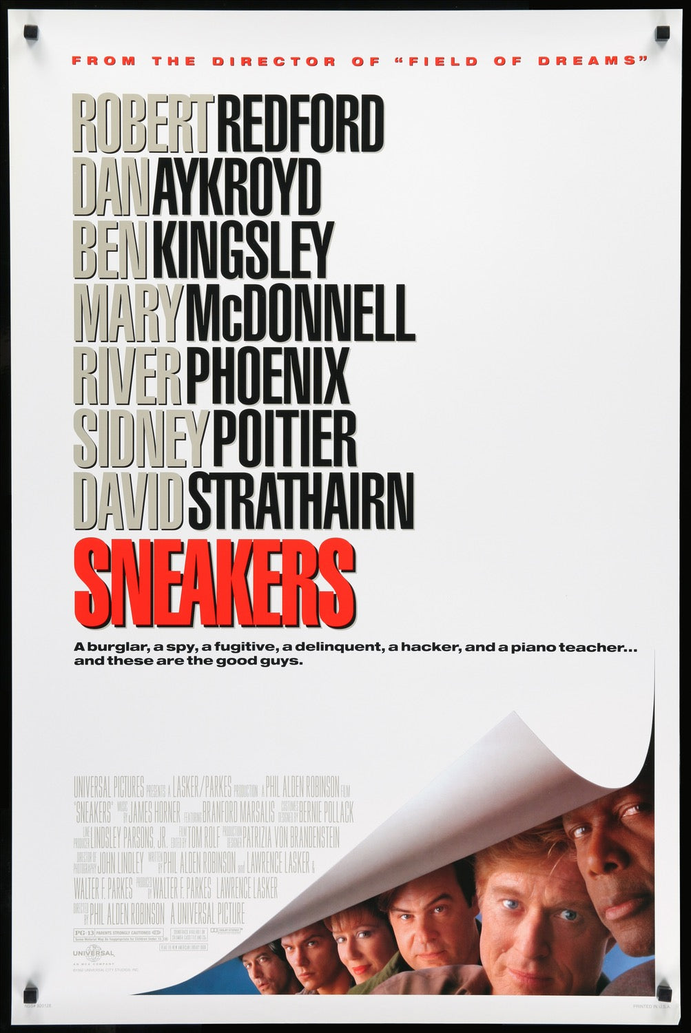 Sneakers (1992) original movie poster for sale at Original Film Art