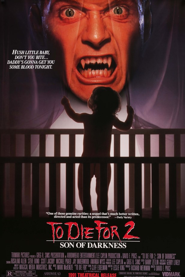 Son of Darkness: To Die For II (1991) original movie poster for sale at Original Film Art - Vintage Movie Posters