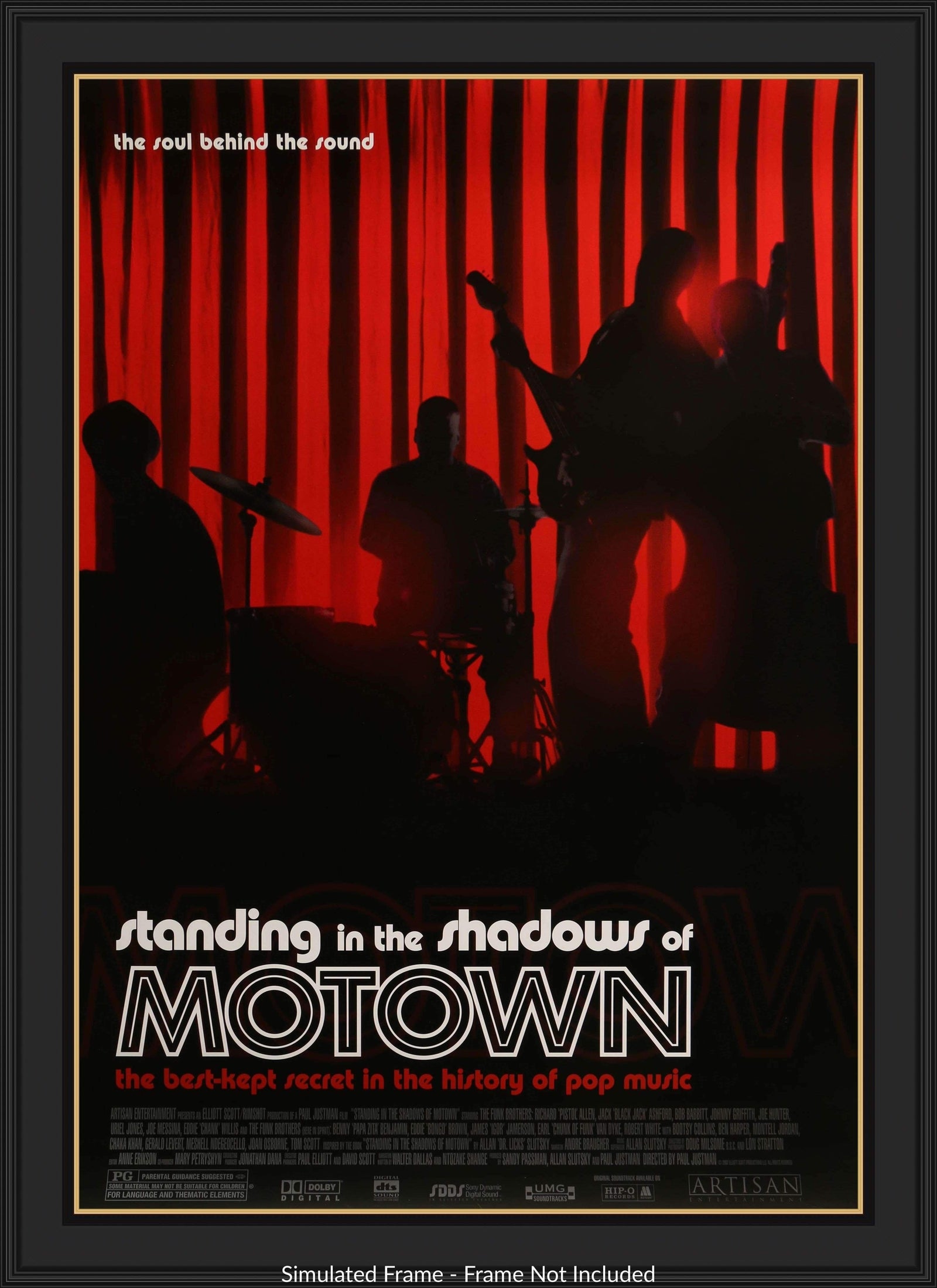 Standing in the Shadows of Motown (2002) original movie poster for sale at Original Film Art - Vintage Movie Posters