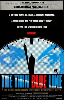 Thin Blue Line (1988) original movie poster for sale at Original Film Art - Vintage Movie Posters