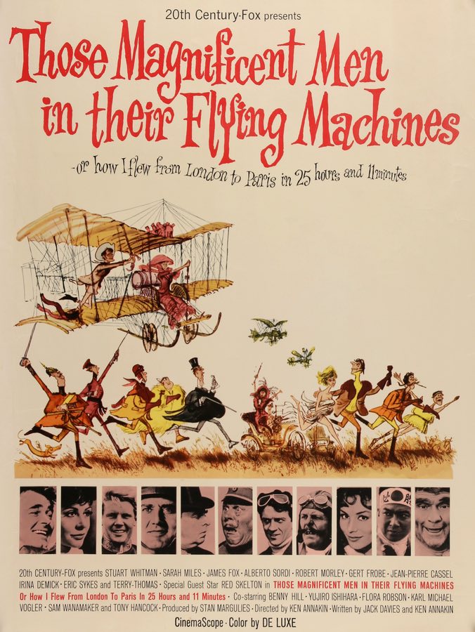 Those Magnificent Men in Their Flying Machines (1965) original movie poster for sale at Original Film Art - Vintage Movie Posters