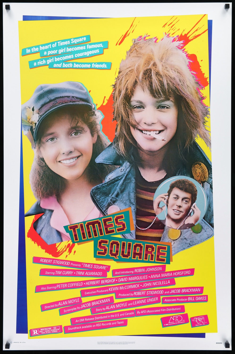 Times Square (1980) original movie poster for sale at Original Film Art