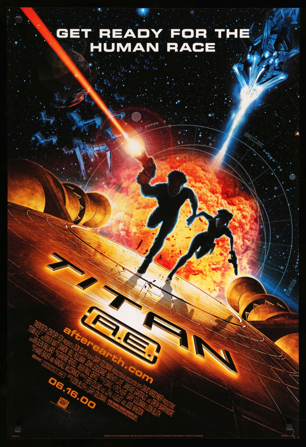 Titan A.E. (2000) original movie poster for sale at Original Film Art