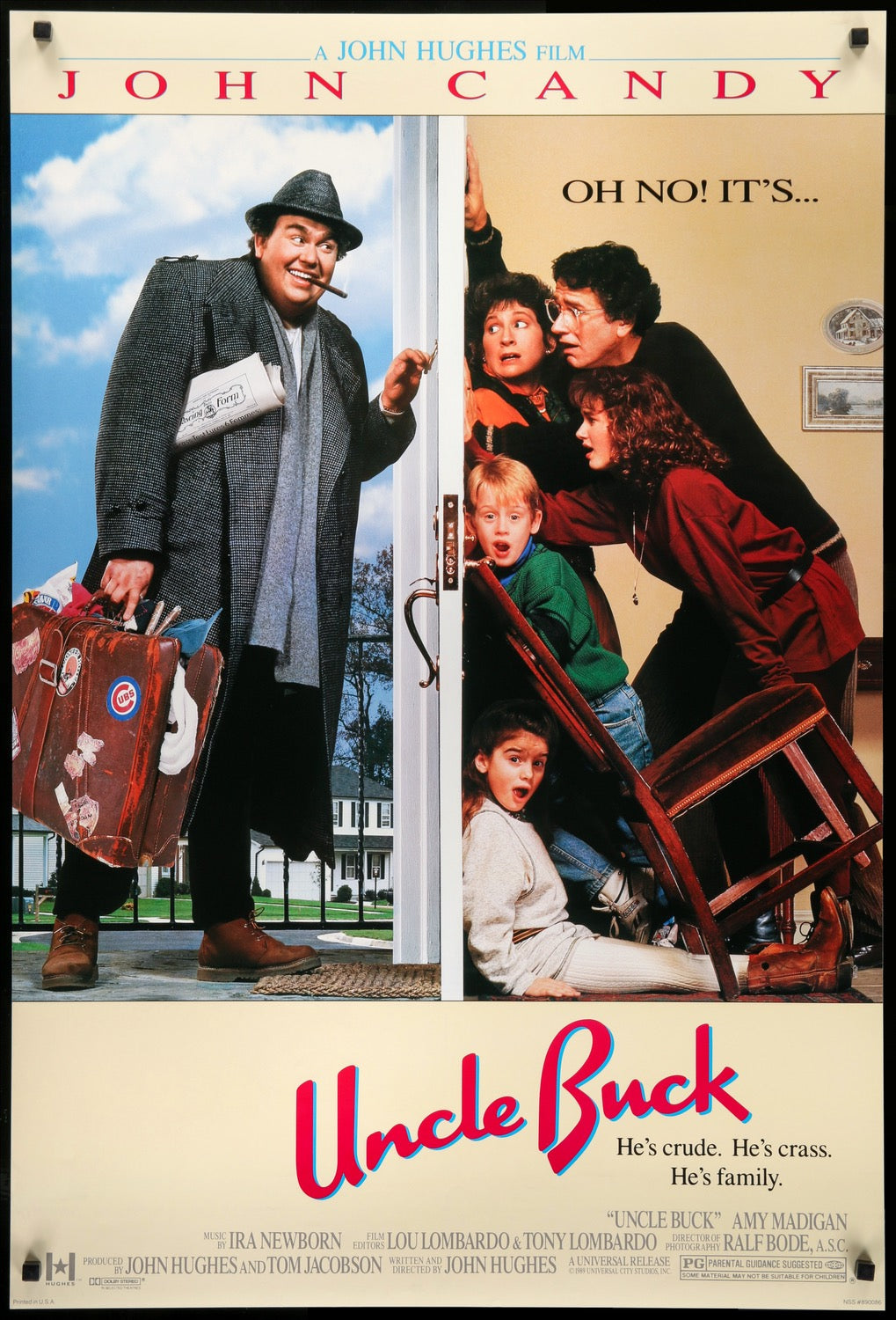 Uncle Buck (1989) original movie poster for sale at Original Film Art